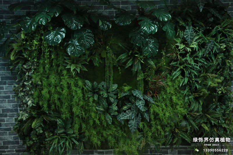 沈阳仿真植物墙,垂直绿化生态植物墙,植物造景-沈阳绿饰界景观工程有限公司